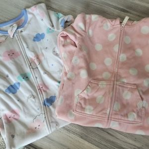 24m fleece pajamas Carters